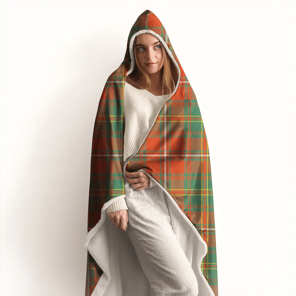 Hay Ancient Tartan Classic Hooded Blanket