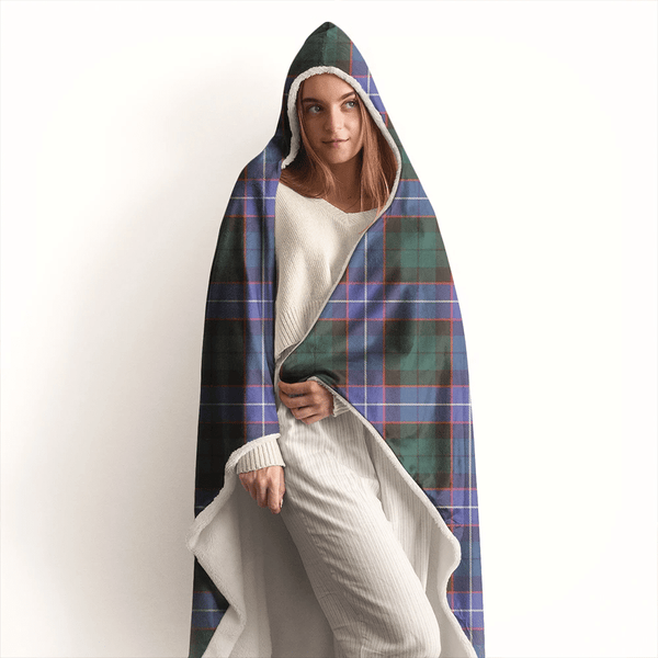 Guthrie Modern Tartan Classic Hooded Blanket