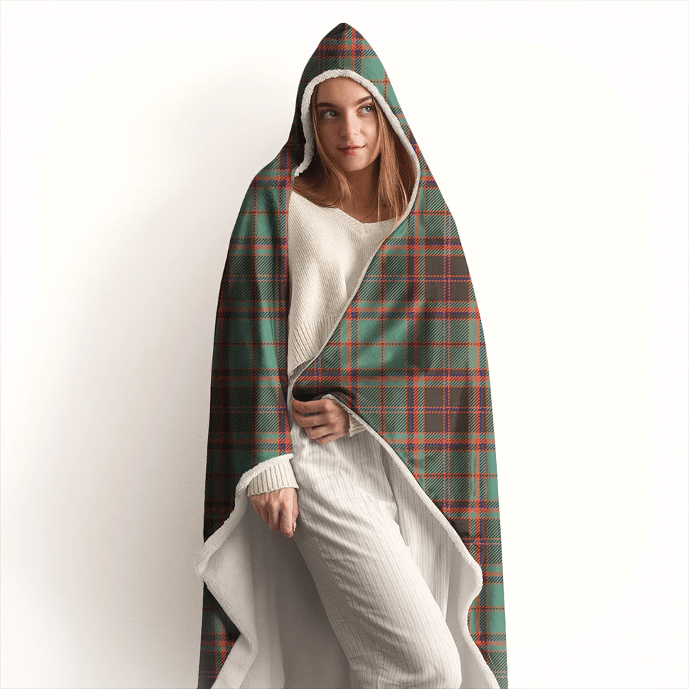 Buchan Ancient Tartan Classic Hooded Blanket