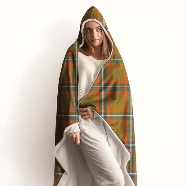 Seton Hunting Modern Tartan Classic Hooded Blanket