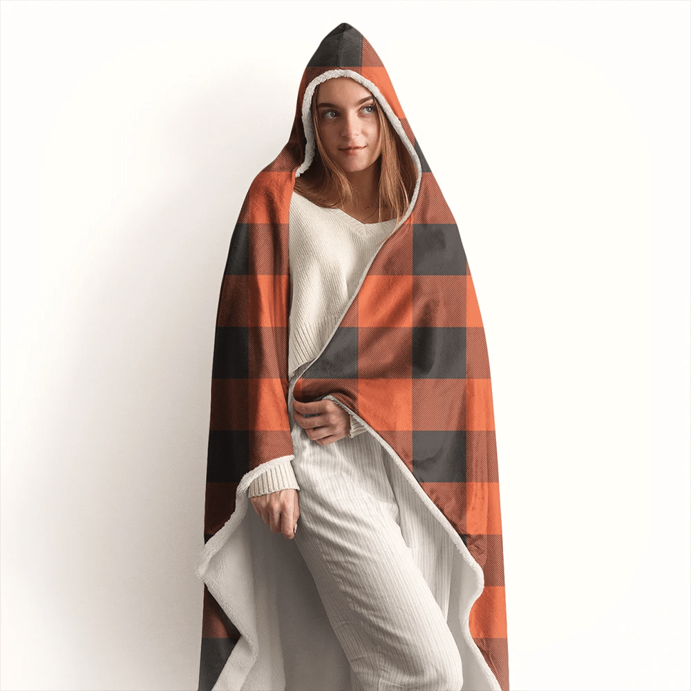 Rob Roy MacGregor Ancient Tartan Classic Hooded Blanket