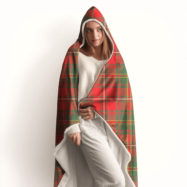 Hay Modern Tartan Classic Hooded Blanket