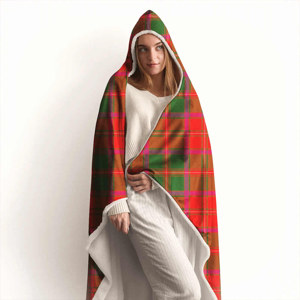 Crief District Tartan Classic Hooded Blanket