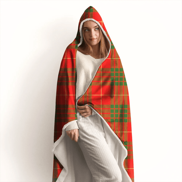 Cameron Modern Tartan Classic Hooded Blanket