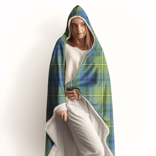 Johnston Ancient Tartan Classic Hooded Blanket