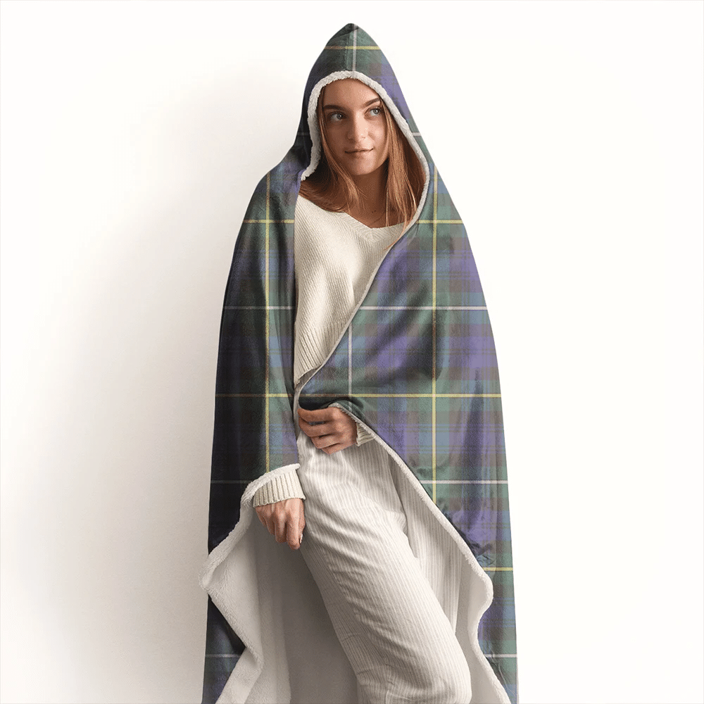 Campbell Argyll Modern Tartan Classic Hooded Blanket