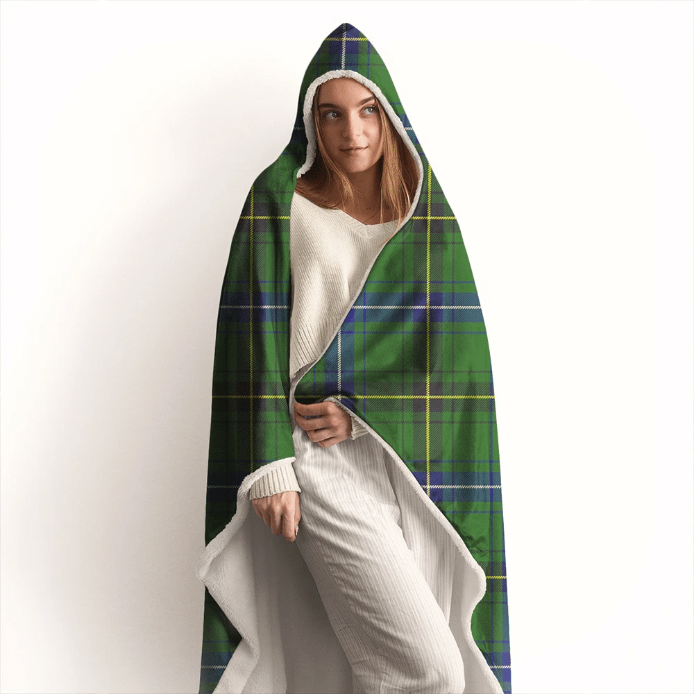 Henderson Modern Tartan Classic Hooded Blanket