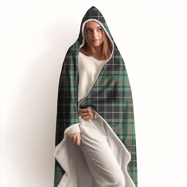 MacAulay Hunting Ancient Tartan Classic Hooded Blanket