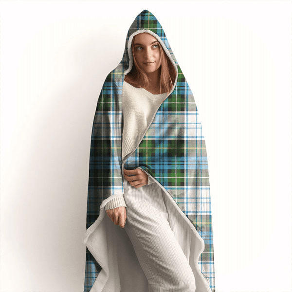 Campbell Dress Ancient Tartan Classic Hooded Blanket