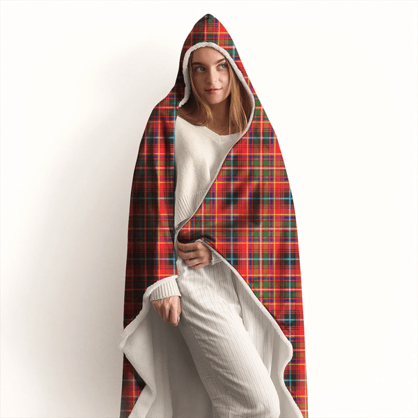 Innes Modern Tartan Classic Hooded Blanket