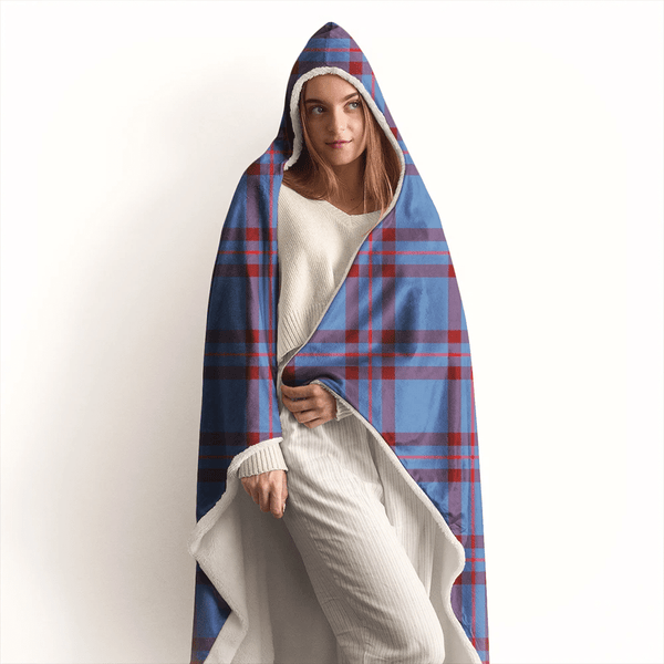 Elliot Modern Tartan Classic Hooded Blanket