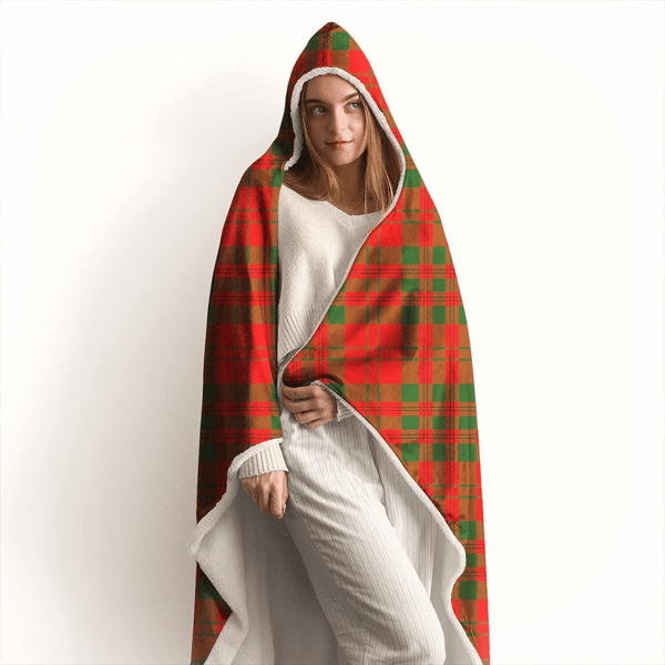 Livingstone Modern Tartan Classic Hooded Blanket