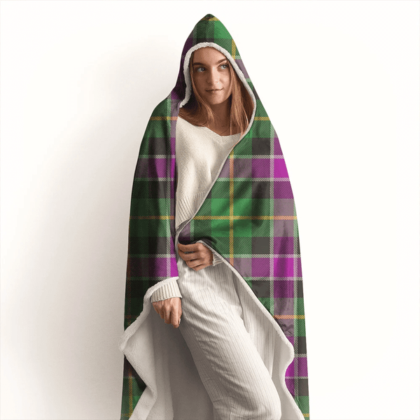 Selkirk Tartan Classic Hooded Blanket