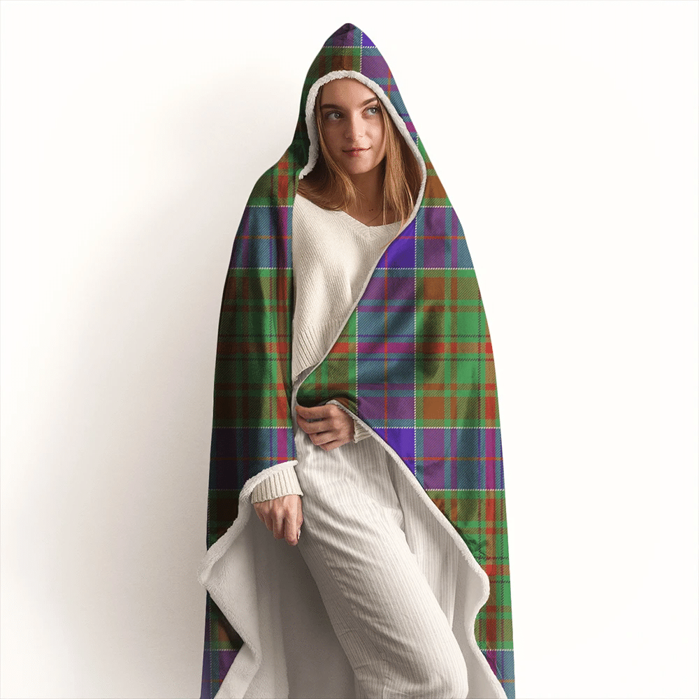 Adam Tartan Classic Hooded Blanket