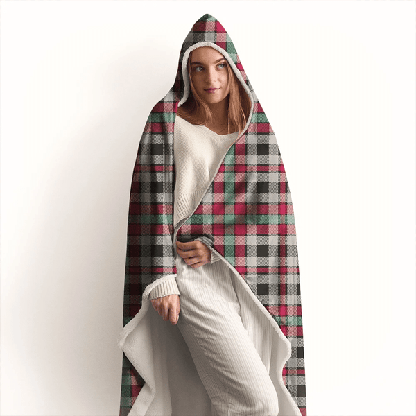 Borthwick Ancient Tartan Classic Hooded Blanket