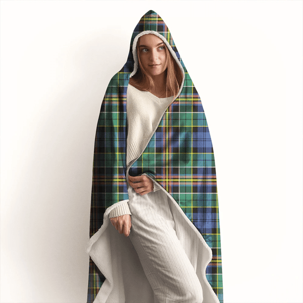 Allison Tartan Classic Hooded Blanket