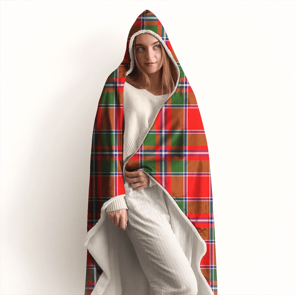 Spens Modern Tartan Classic Hooded Blanket