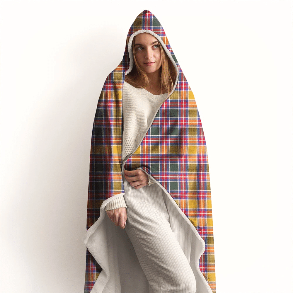 Jacobite Tartan Classic Hooded Blanket