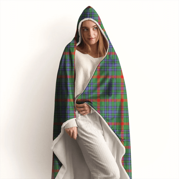 Aiton Tartan Classic Hooded Blanket