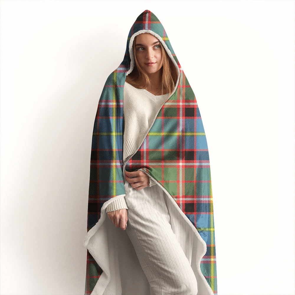 Stirling & Bannockburn District Tartan Classic Hooded Blanket