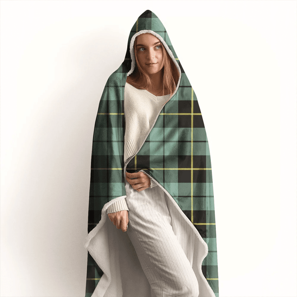 Wallace Hunting Ancient Tartan Classic Hooded Blanket