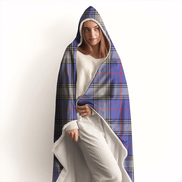 Kinnaird Tartan Classic Hooded Blanket