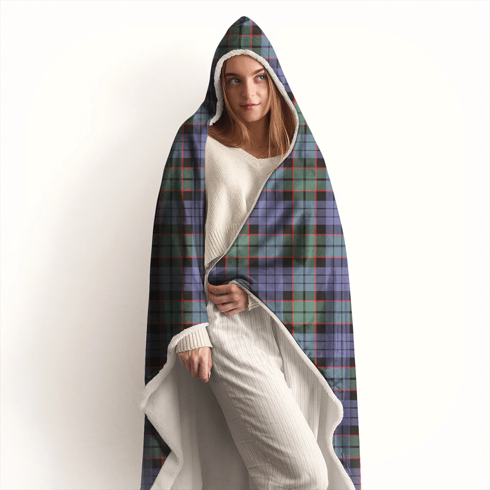 Fletcher Modern Tartan Classic Hooded Blanket