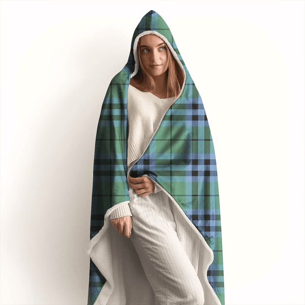 Keith Ancient Tartan Classic Hooded Blanket