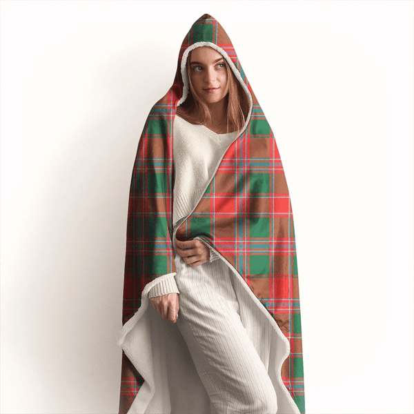 Dalziel Modern Tartan Classic Hooded Blanket