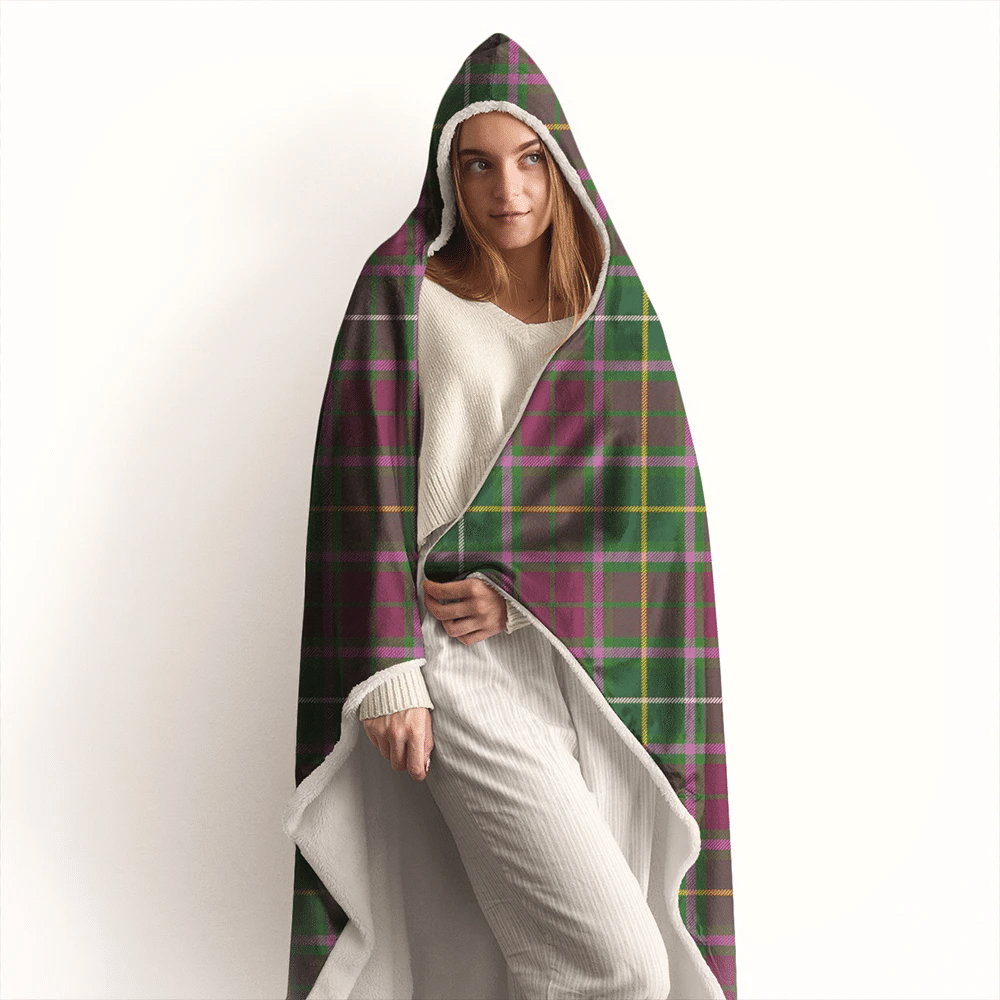 Crosbie Tartan Classic Hooded Blanket