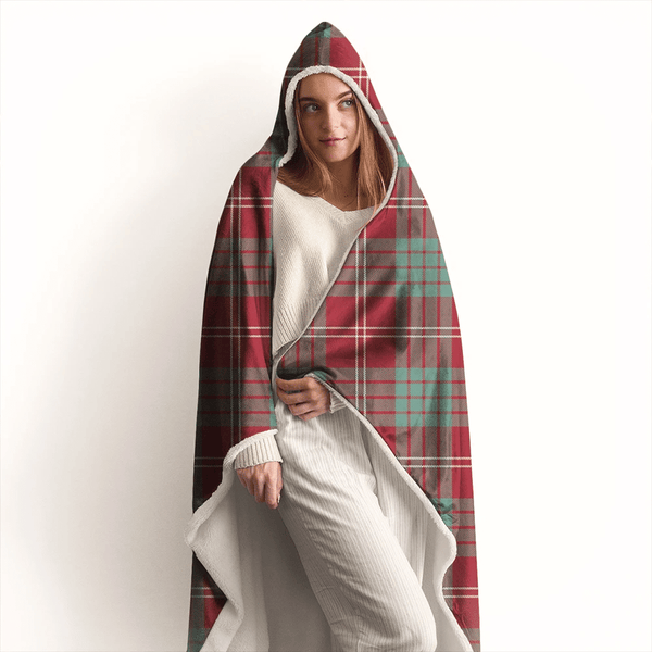 Crawford Modern Tartan Classic Hooded Blanket