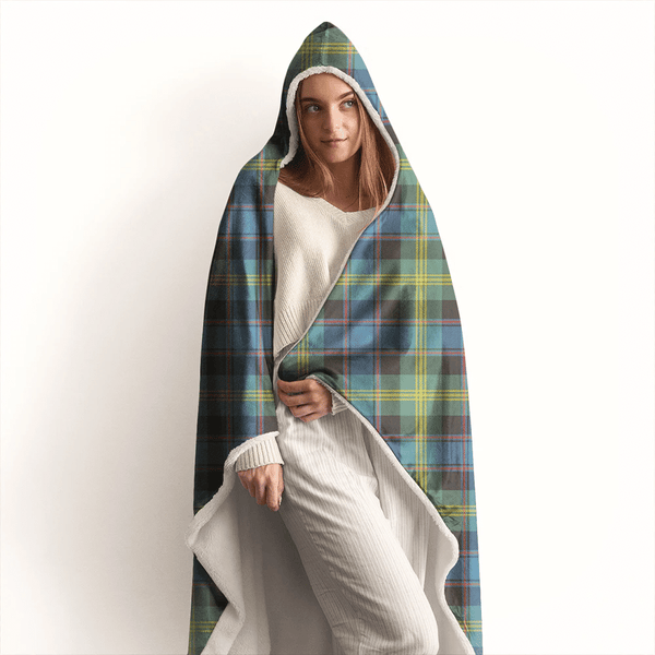 Watson Ancient Tartan Classic Hooded Blanket