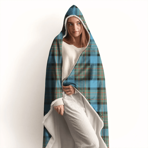 Fergusson Ancient Tartan Classic Hooded Blanket