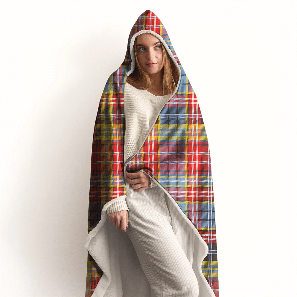 Ogilvie of Airlie Ancient Tartan Classic Hooded Blanket