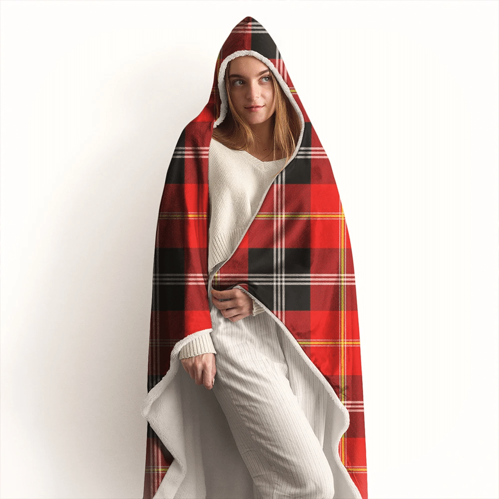 Marjoribanks Tartan Classic Hooded Blanket