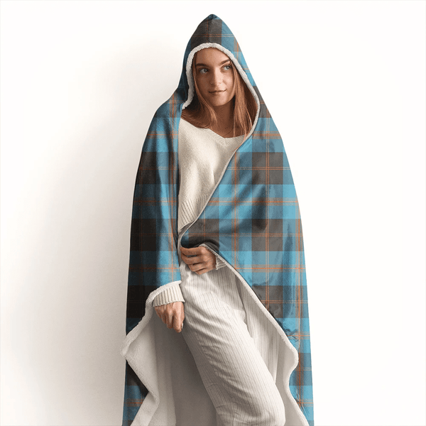 Angus Ancient Tartan Classic Hooded Blanket