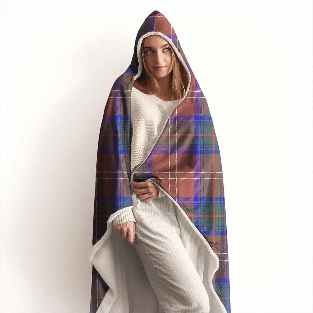 Chisholm Hunting Modern Tartan Classic Hooded Blanket