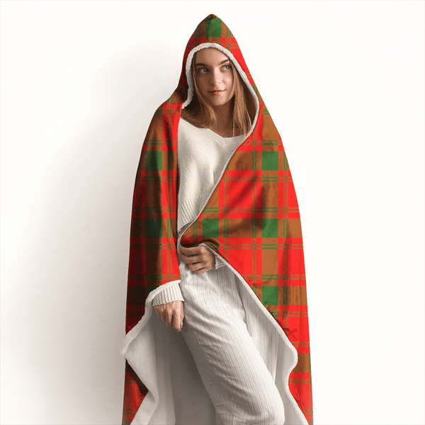 MacQuarrie Modern Tartan Classic Hooded Blanket