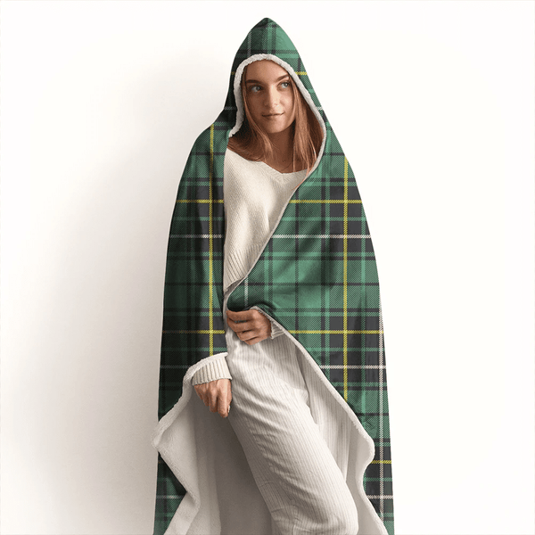 MacAlpine Ancient Tartan Classic Hooded Blanket