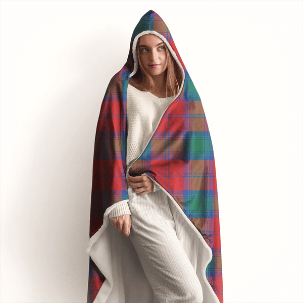 Lindsay Modern Tartan Classic Hooded Blanket