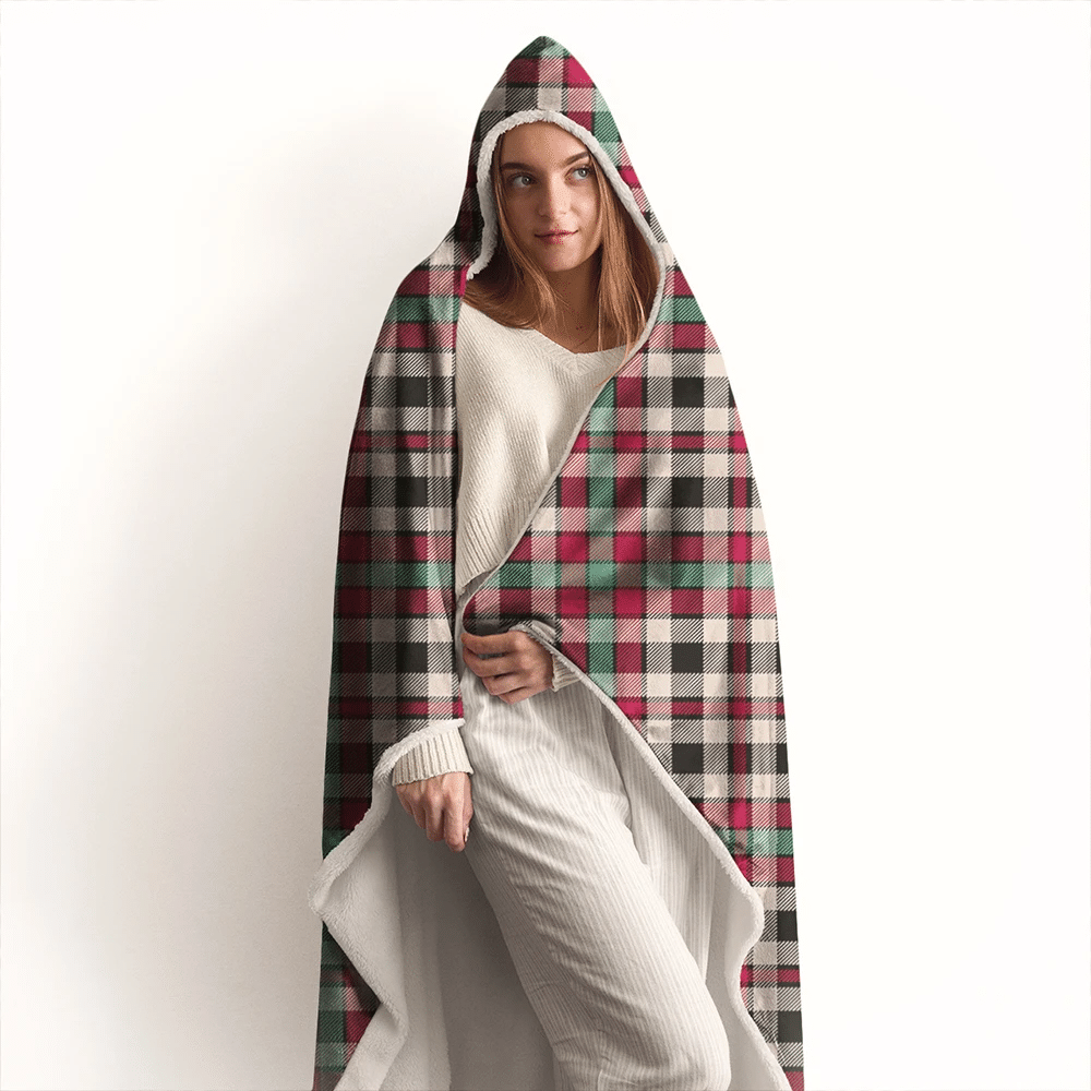 Borthwick Dress Ancient Tartan Classic Hooded Blanket