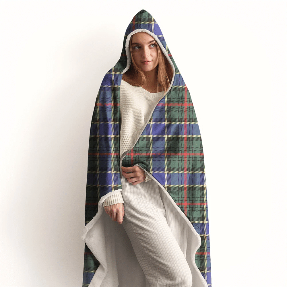 Ogilvie Hunting Modern Tartan Classic Hooded Blanket