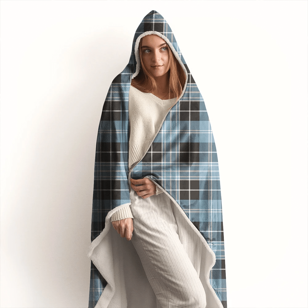 Clark Ancient Tartan Classic Hooded Blanket