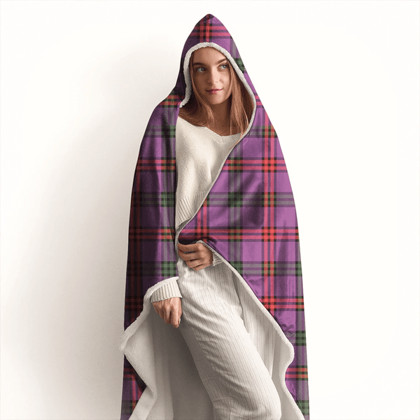 Montgomery Modern Tartan Classic Hooded Blanket