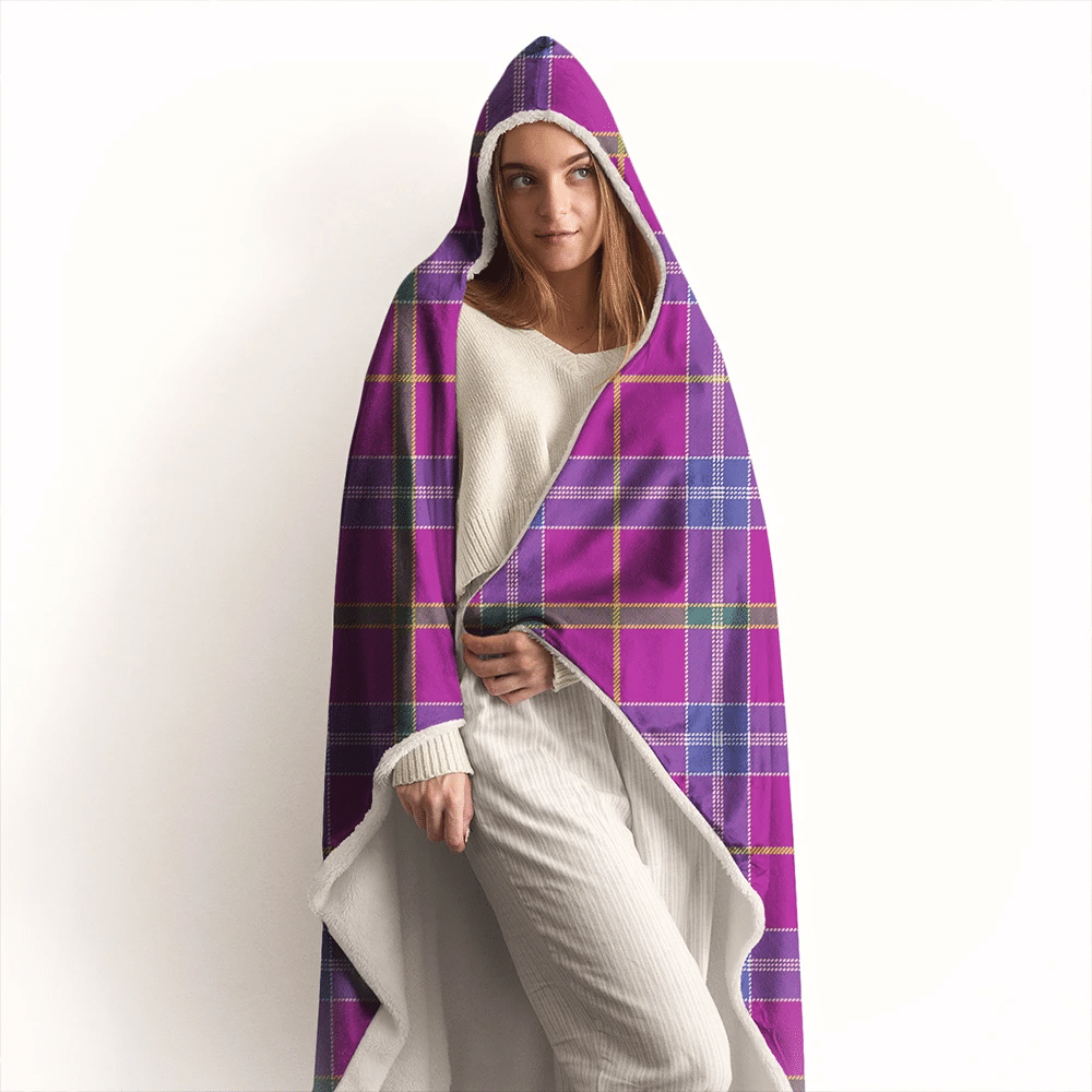 Jackson Tartan Classic Hooded Blanket