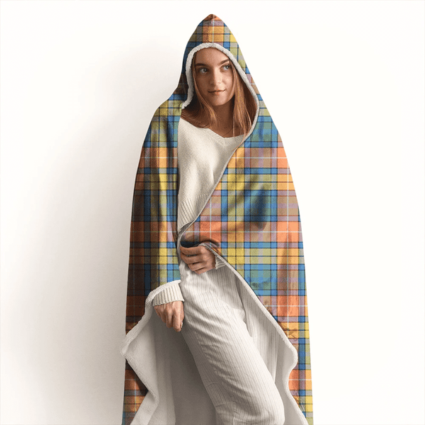 Buchanan Ancient Tartan Classic Hooded Blanket