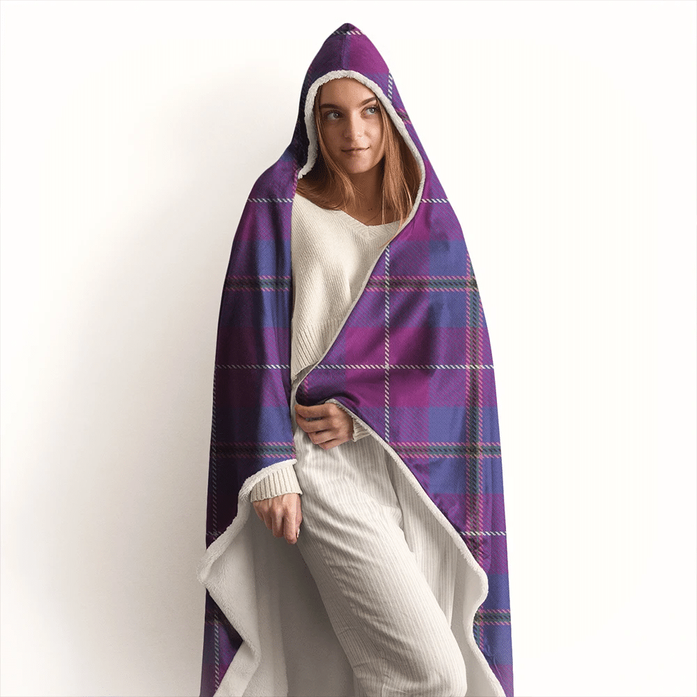 Pride of Glencoe Tartan Classic Hooded Blanket