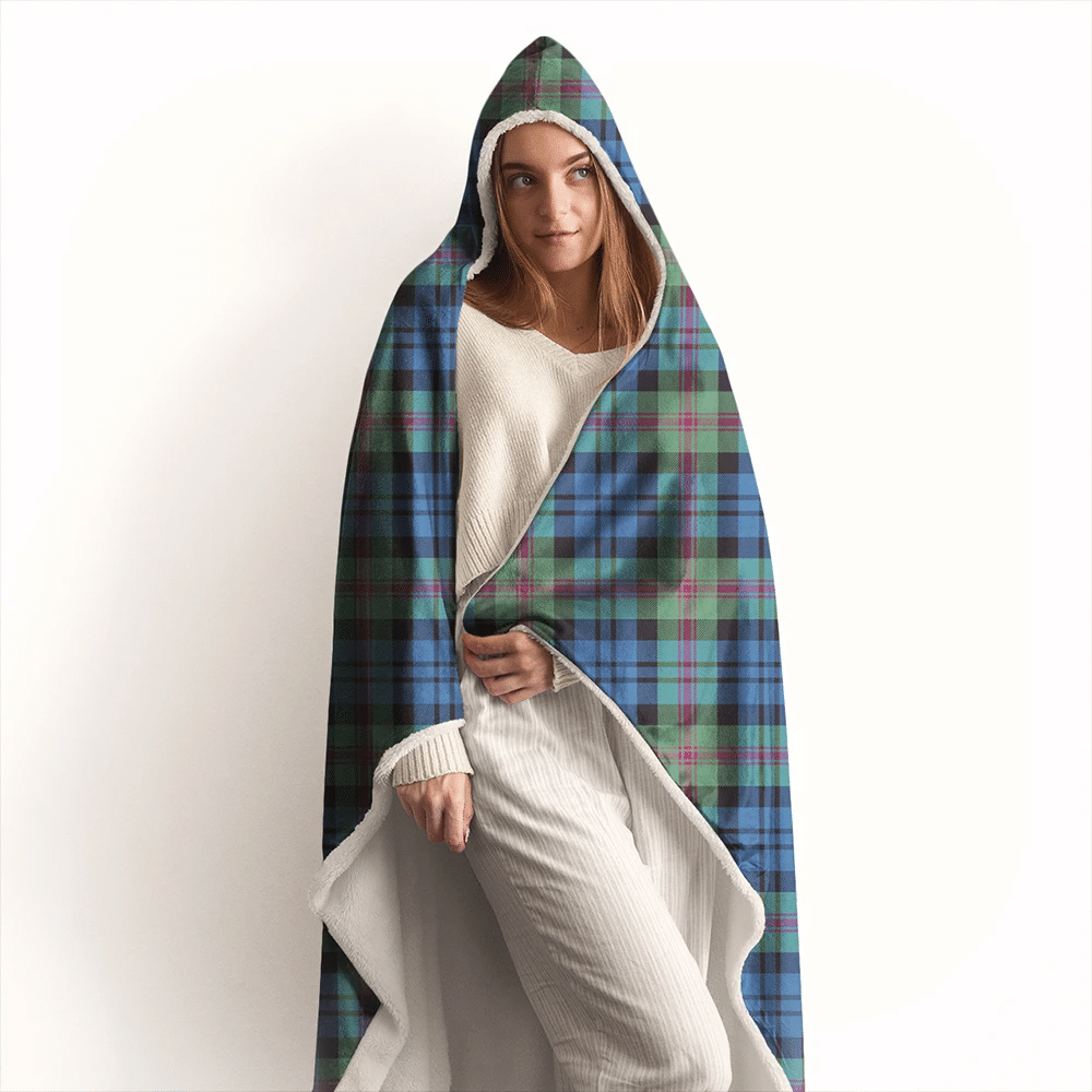 Baird Ancient Tartan Classic Hooded Blanket