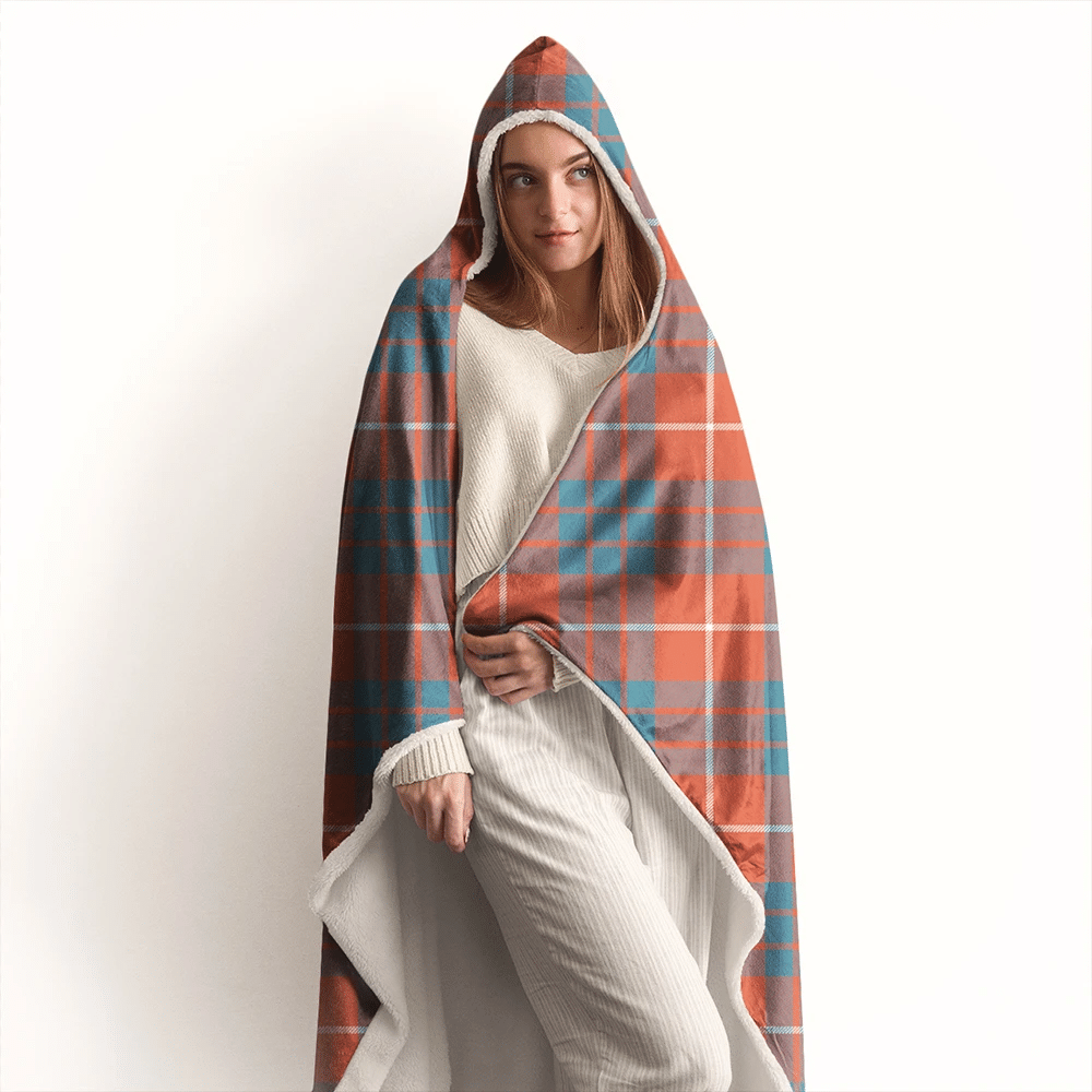 Hamilton Ancient Tartan Classic Hooded Blanket