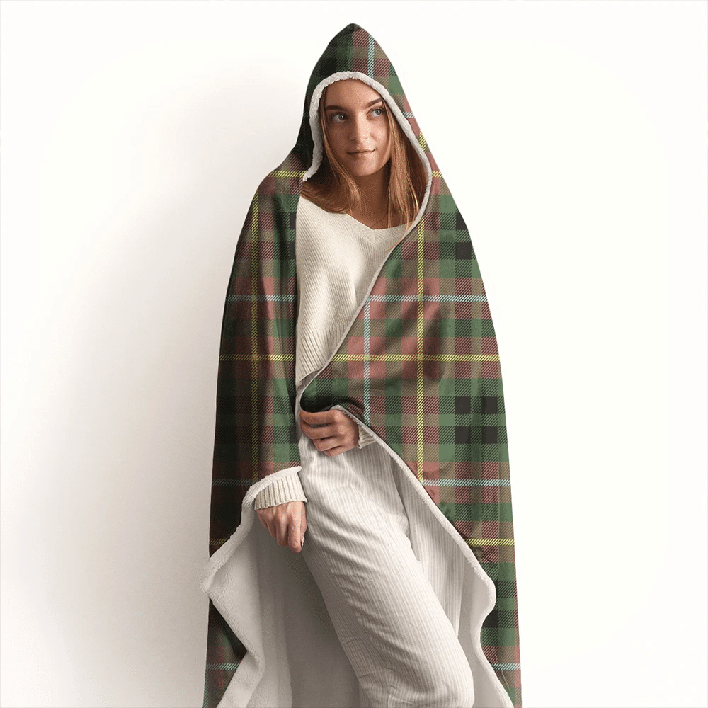 Buchanan Hunting Tartan Classic Hooded Blanket